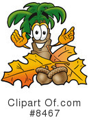 Palm Tree Mascot Clipart #8467 by Mascot Junction