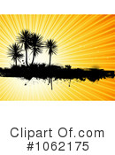 Palm Trees Clipart #1062175 by KJ Pargeter