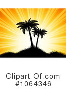 Palm Trees Clipart #1064346 by KJ Pargeter