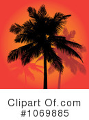 Palm Trees Clipart #1069885 by Arena Creative