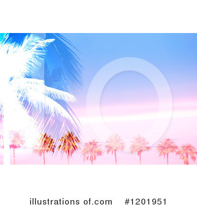 Palm Trees Clipart #1201951 by Arena Creative