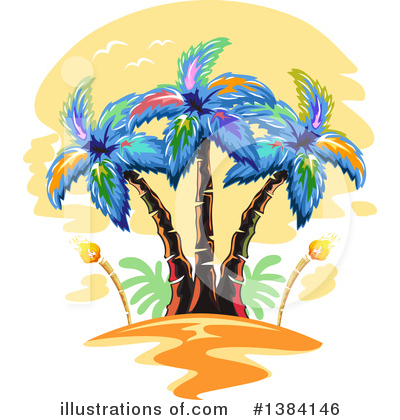Hawaii Clipart #1384146 by BNP Design Studio