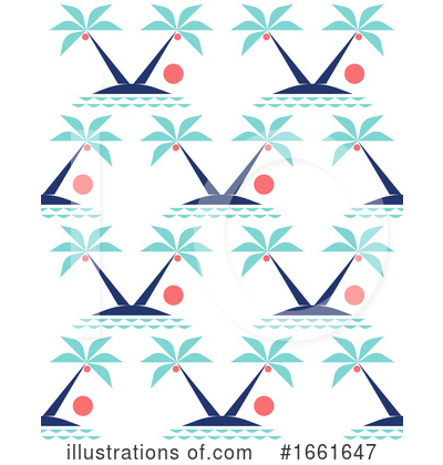 Royalty-Free (RF) Palm Trees Clipart Illustration by elena - Stock Sample #1661647
