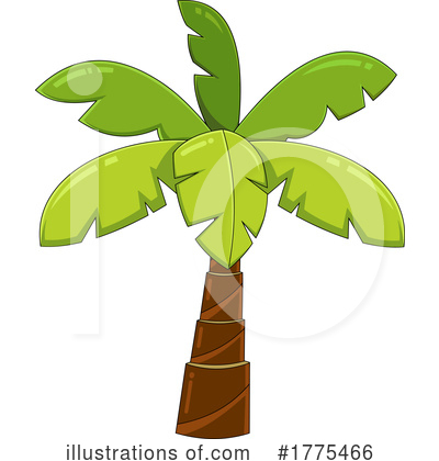 Palm Tree Clipart #1775466 by Hit Toon