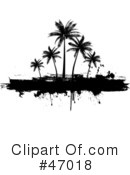 Palm Trees Clipart #47018 by KJ Pargeter