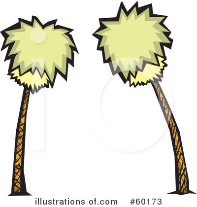 Palm Trees Clipart #60173 by xunantunich