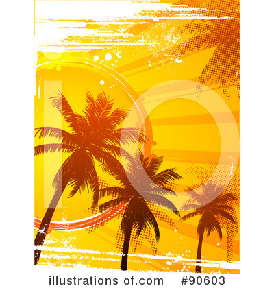 Tropical Sunset Clipart #90603 by elaineitalia