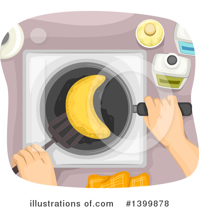 Royalty-Free (RF) Pancakes Clipart Illustration by BNP Design Studio - Stock Sample #1399878
