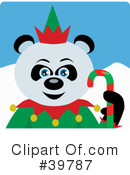 Panda Bear Clipart #39787 by Dennis Holmes Designs