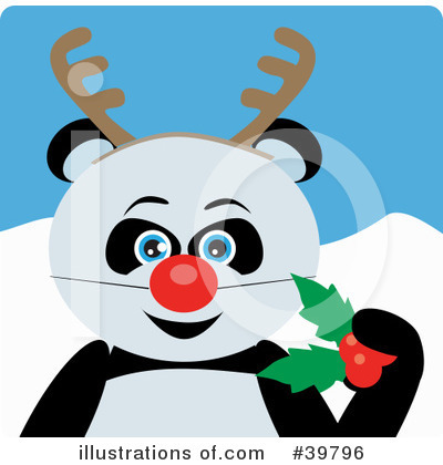 Reindeer Clipart #39796 by Dennis Holmes Designs