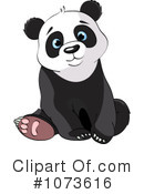 Panda Clipart #1073616 by Pushkin