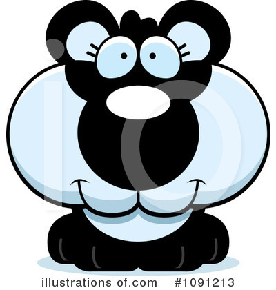 Royalty-Free (RF) Panda Clipart Illustration by Cory Thoman - Stock Sample #1091213