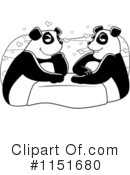 Panda Clipart #1151680 by Cory Thoman