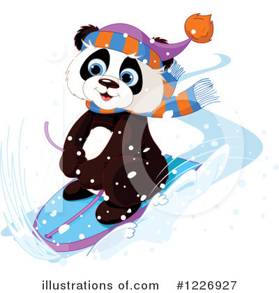 Panda Clipart #1226927 by Pushkin