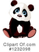 Panda Clipart #1232098 by Pushkin