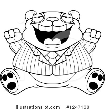 Royalty-Free (RF) Panda Clipart Illustration by Cory Thoman - Stock Sample #1247138