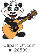 Panda Clipart #1285091 by Dennis Holmes Designs