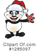 Panda Clipart #1285097 by Dennis Holmes Designs