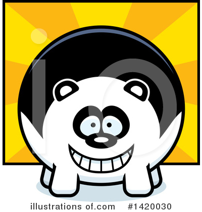 Panda Clipart #1420030 by Cory Thoman