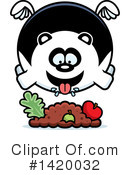 Panda Clipart #1420032 by Cory Thoman