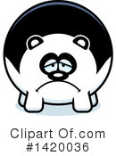 Panda Clipart #1420036 by Cory Thoman