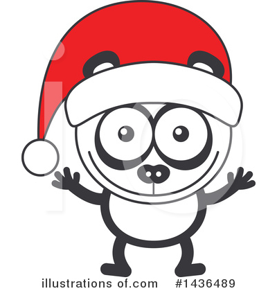 Panda Clipart #1436489 by Zooco
