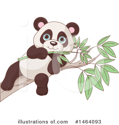 Royalty-Free (RF) Panda Clipart Illustration by Pushkin - Stock Sample #1464093
