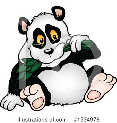 Royalty-Free (RF) Panda Clipart Illustration by dero - Stock Sample #1534978