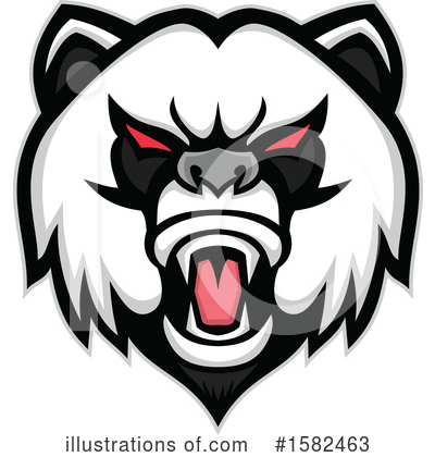 Royalty-Free (RF) Panda Clipart Illustration by patrimonio - Stock Sample #1582463