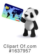 Panda Clipart #1637957 by Steve Young