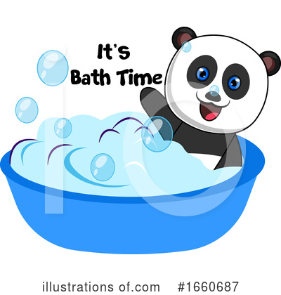 Royalty-Free (RF) Panda Clipart Illustration by Morphart Creations - Stock Sample #1660687