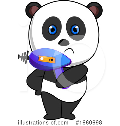 Royalty-Free (RF) Panda Clipart Illustration by Morphart Creations - Stock Sample #1660698