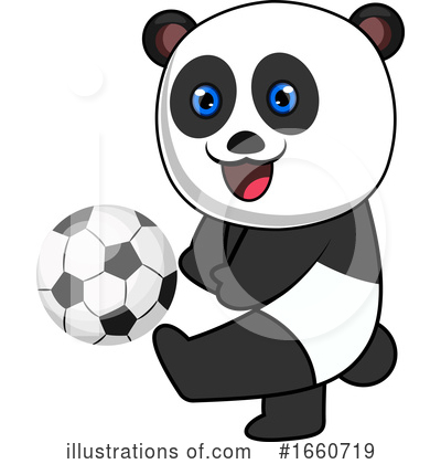 Royalty-Free (RF) Panda Clipart Illustration by Morphart Creations - Stock Sample #1660719