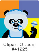Panda Clipart #41225 by Dennis Holmes Designs
