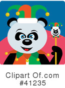 Panda Clipart #41235 by Dennis Holmes Designs