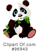 Panda Clipart #96943 by Pushkin