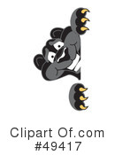 Panther Character Clipart #49417 by Mascot Junction