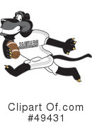 Panther Character Clipart #49431 by Mascot Junction