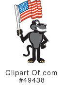 Panther Character Clipart #49438 by Mascot Junction