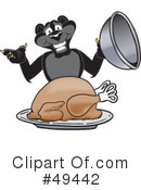 Panther Character Clipart #49442 by Mascot Junction