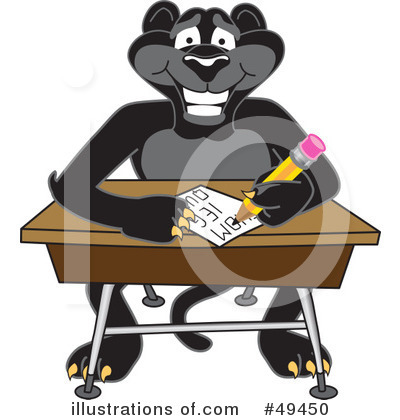 Panther Character Clipart #49450 by Toons4Biz