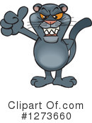 Panther Clipart #1273660 by Dennis Holmes Designs
