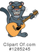 Panther Clipart #1285245 by Dennis Holmes Designs