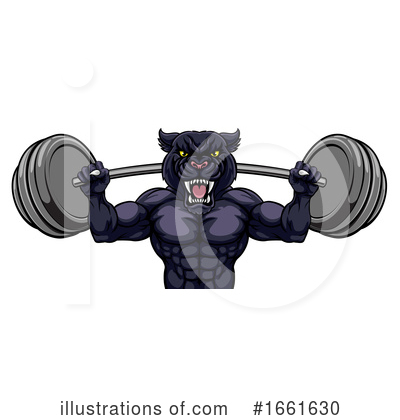 Royalty-Free (RF) Panther Clipart Illustration by AtStockIllustration - Stock Sample #1661630