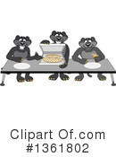 Panther School Mascot Clipart #1361802 by Mascot Junction