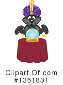 Panther School Mascot Clipart #1361831 by Mascot Junction