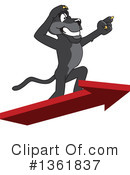 Panther School Mascot Clipart #1361837 by Mascot Junction