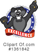 Panther School Mascot Clipart #1361842 by Mascot Junction
