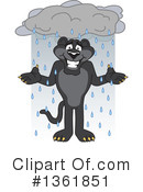 Panther School Mascot Clipart #1361851 by Mascot Junction
