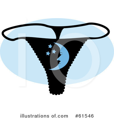 Royalty-Free (RF) Panties Clipart Illustration by r formidable - Stock Sample #61546